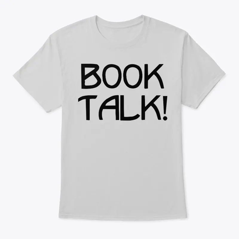 BOOK TALK! black logo